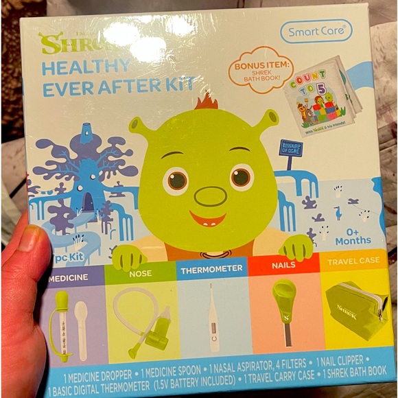 Smart Care Shrek Healthy Ever after Baby Healthcare Kit, 7pcKit for 0+ Months - Picture 7 of 9